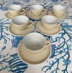 Arzberg Profi 6 espresso kop en schotels zacht geel, Huis en Inrichting, Keuken | Servies, Ophalen, Zo goed als nieuw, Effen, Kop(pen) en/of Schotel(s)