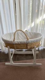 Mozes mandje incl. schommelstandaard wit, Kinderen en Baby's, Babywiegjes en Ledikanten, Ophalen, Gebruikt