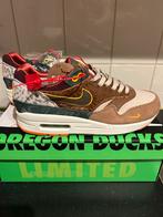 Nike Air Max 1 Ducks of Oregon Luxe maat 43 (9,5) Nieuw!!, Kleding | Heren, Schoenen, Nike air max, Overige kleuren, Nieuw, Ophalen of Verzenden