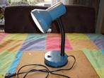 Mooie blauwe bureaulamp in goede staat met lamp, Ophalen of Verzenden, Zo goed als nieuw, Minder dan 50 cm