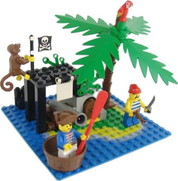 Lego set 6260 Schipbreukeiland., Kinderen en Baby's, Speelgoed | Duplo en Lego, Zo goed als nieuw, Lego, Complete set, Ophalen of Verzenden