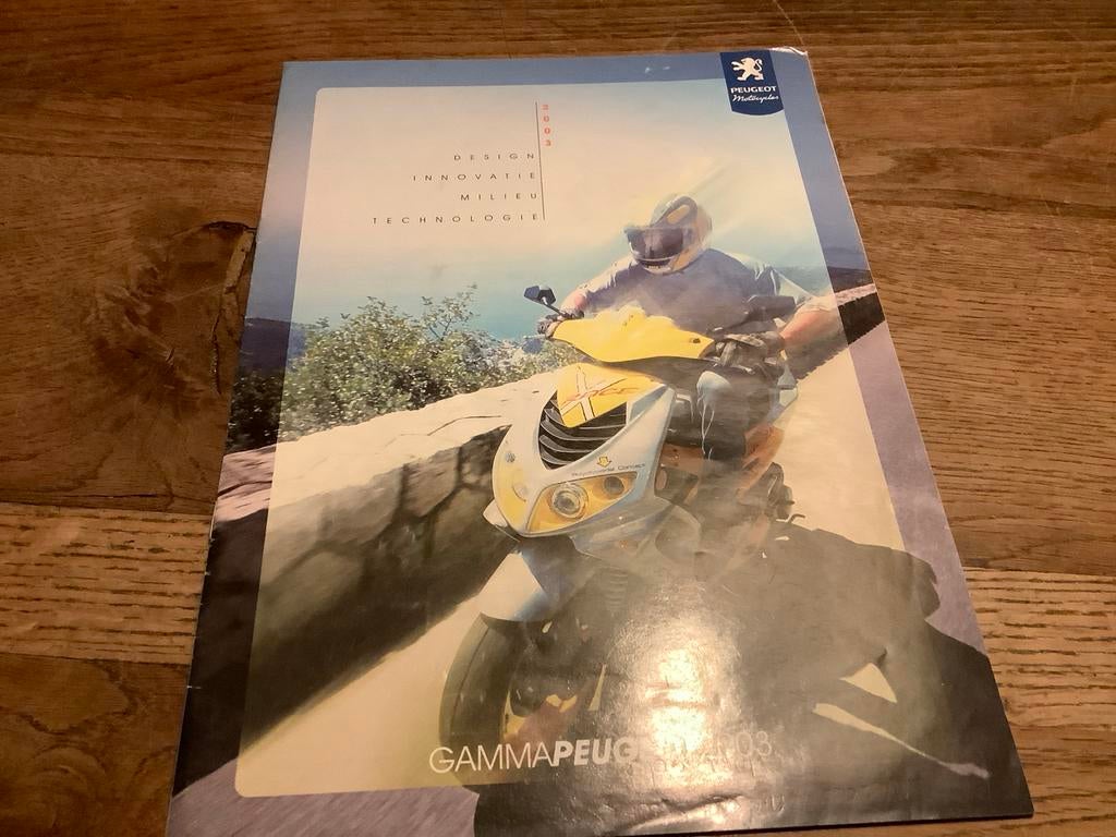 Peugeot Gamma 2003 Brochure. Zeldzaam.   (17), Verzenden, Zo goed als nieuw