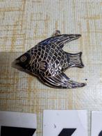 kettinghanger maan vis zwart goud kleurig 768, Ophalen of Verzenden, 'T Olde Gre-j, Info@toldegrej.nl, Endepoelstraat 20f Didam