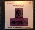 Henry Purcell: Kammermusik/Heidelberger Barockensemble, Cd's en Dvd's, Cd's | Klassiek, Ophalen of Verzenden, Zo goed als nieuw