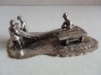 Miniatuur zilver L`110B scheepswerf zilveren miniaturen, Antiek en Kunst, Verzenden, Zilver