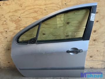PEUGEOT 307 Zilver grijs EYCC links voor deur 2000-2009 beschikbaar voor biedingen