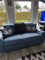 Zit/slaapbank, Ophalen, Driepersoons, Zo goed als nieuw, Rechte bank