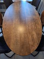 Eethoek met 6 stoelen, Huis en Inrichting, Complete eetkamers, Ophalen, Gebruikt, Mango hout., 4 tot 6 stoelen