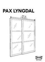 Pax Lyngdall schuifdeuren te koop of ruilen in maat 150 cm, Huis en Inrichting, Ophalen, 200 cm of meer, 50 tot 100 cm, Zo goed als nieuw