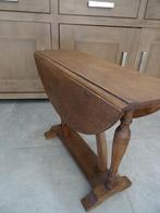 Hangoor tafeltje sidetables massief eiken bijzettafel, Huis en Inrichting, Tafels | Sidetables, Ophalen, Gebruikt, 50 tot 100 cm