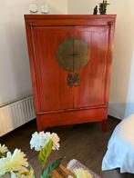 Te koop mooie rode Chinese bruidskast, Antiek en Kunst, Antiek | Meubels | Kasten, Ophalen
