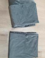 Jysk velvet curtain austria gordijnen grijs, Huis en Inrichting, Ophalen of Verzenden, Zo goed als nieuw, Grijs