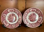 2 Petrus Regout bordjes, Ophalen of Verzenden