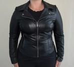 Studio Ar leren jack - Maat 42, Verzenden, Zwart, Maat 42/44 (L), Zo goed als nieuw