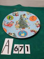 Decobord kerst rond kunststof , [a671], Ophalen of Verzenden, 'T Olde Gre-j, Info@toldegrej.nl, Endepoelstraat 20f Didam