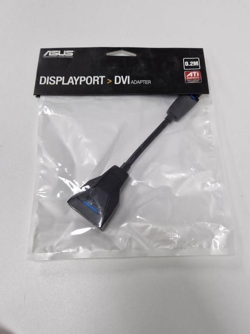 ASUS DisplayPort/ DVI-D Zwart, Computers en Software, Pc- en Netwerkkabels, Nieuw, Ophalen of Verzenden