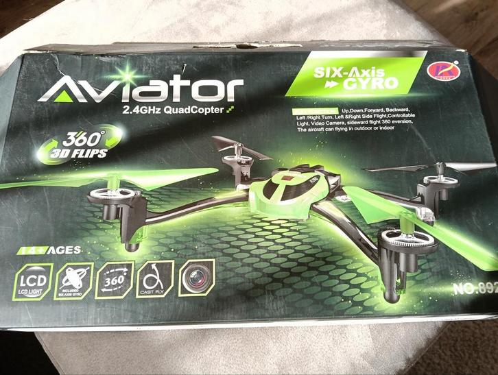 Aviator 2.4GHz Quadcopter Drone - Weinig Gebruikt, Audio, Tv en Foto, Drones, Ophalen of Verzenden