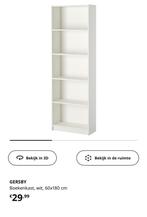 MOET WEG!  Boekenkasten 2 stukjes, Huis en Inrichting, Kasten | Boekenkasten, Ophalen, 50 tot 100 cm, Zo goed als nieuw, 150 tot 200 cm