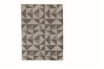 Brinker Fibe Ivory/Grey 160x230CM vloerkleed, Nieuw, Ophalen of Verzenden, Minder dan 10 m², Grijs