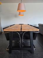 Eettafel / Boomstamtafel 250 cm, Huis en Inrichting, Tafels | Eettafels, Ophalen, 200 cm of meer, 50 tot 100 cm, Zo goed als nieuw