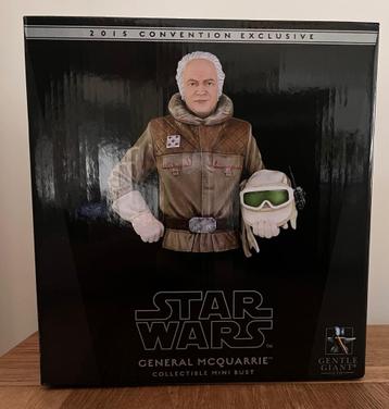 Gentle Giant Star Wars General McQuarrie Mini Bust exclusive beschikbaar voor biedingen