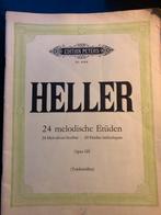 Heller - 24 Etudes Opus 125 (Edition Peters), Muziek en Instrumenten, Gebruikt, Klassiek, Ophalen of Verzenden, Artiest of Componist