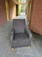 Grijze fauteuil, Huis en Inrichting, Fauteuils, Ophalen, Gebruikt, Hout