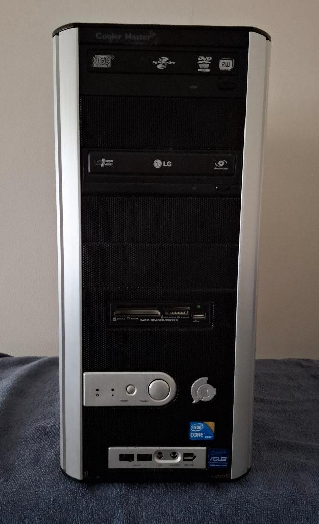 desktop pc, Computers en Software, Desktop Pc's, Gebruikt, 3 tot 4 Ghz, HDD, SSD, 8 GB, Met videokaart, Ophalen of Verzenden