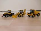 Setje JCB Fastrac tractor, 4CX graaflaad en 712 dumper Joal, Hobby en Vrije tijd, Modelauto's | 1:32, Joal, Gebruikt, Ophalen of Verzenden