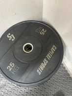 2x25KG 50MM bumpers plates, Ophalen, Zo goed als nieuw, Benen, Overige typen