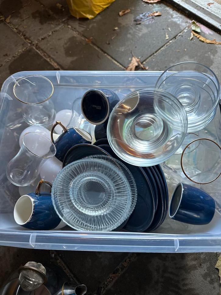 Turkse Koffie & Thee Glazen + Kopjes, Huis en Inrichting, Keuken | Servies, Gebruikt, Kop(pen) en/of Schotel(s), Overige stijlen