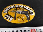 sticker AEG wereldprimeur SB 2E -750  Telefunken Boormachine, Verzamelen, Ophalen, Zo goed als nieuw, Bedrijf of Vereniging