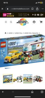 Lego city caravan met gele auto 4435, Kinderen en Baby's, Speelgoed | Duplo en Lego, Ophalen of Verzenden, Zo goed als nieuw