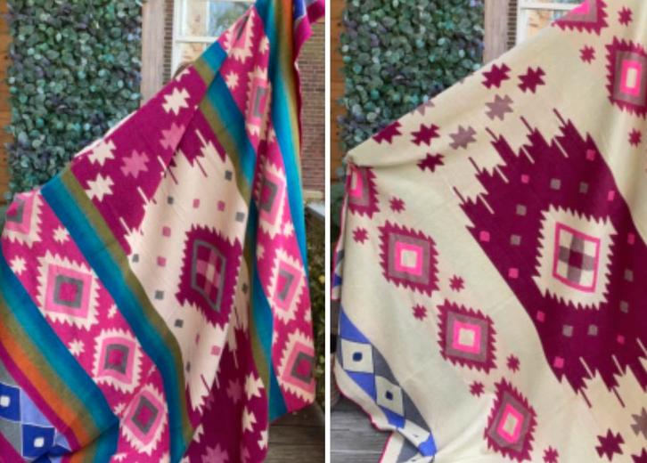 🌈Nieuw alpaca wol XL plaid deken sprei blanket Loods 5 roze, Huis en Inrichting, Woonaccessoires | Plaids en Woondekens, Zo goed als nieuw