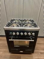 Luxe Boretti Majestic Zwart/hoogglans Fornuis 70x70 cm, Witgoed en Apparatuur, Fornuizen, 60 cm of meer, Ophalen of Verzenden