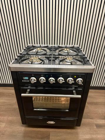 Luxe Boretti Majestic Zwart/hoogglans Fornuis 70x70 cm beschikbaar voor biedingen