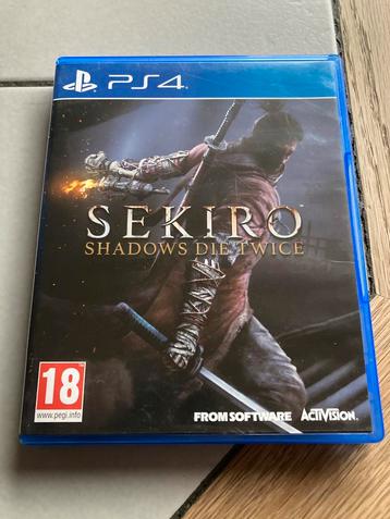 Sekiro Shadows Die Twice ps4 game beschikbaar voor biedingen