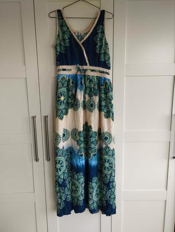 Zomerjurk maxi jurk boho voor lange vrouw maat L beschikbaar voor biedingen