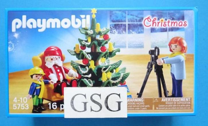 Op de foto met de Kerstman nr. 5753-00, Kinderen en Baby's, Speelgoed | Playmobil, Nieuw, Ophalen