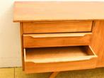Vintage houten Dressoir 44828, Ophalen, Gebruikt, 25 tot 50 cm, 150 tot 200 cm