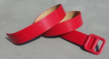 damesriem 176-6 / 100 cm in rood - nieuw beschikbaar voor biedingen