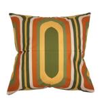 Retro kussenhoes Jessie groen 44 x 44 cm, Dekussenkraam@gmail.com, Overige kleuren, Verzenden, De kussenkraam