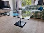 Glazen salontafel, Ophalen, Gebruikt, Vierkant, Glas