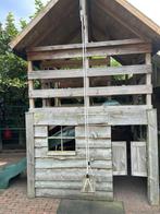 Mooi degelijk groot  houten speelhuis, Kinderen en Baby's, Speelgoed | Buiten | Speelhuisjes, Ophalen, Gebruikt, Hout