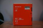 Sony FE 28mm f2 (SEL28F20) E-mount, Ophalen of Verzenden, Sony, Zo goed als nieuw