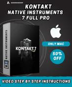 New Kontakt 7 Pro for Music Production Software MACOS, Computers en Software, Audio-software, Nieuw, Ophalen, Windows