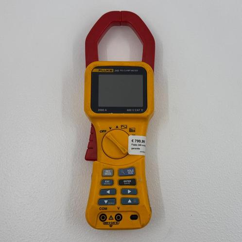 Fluke 345 multimeter | Met garantie, Doe-het-zelf en Verbouw, Meetapparatuur, Gebruikt, Multimeter, Ophalen of Verzenden