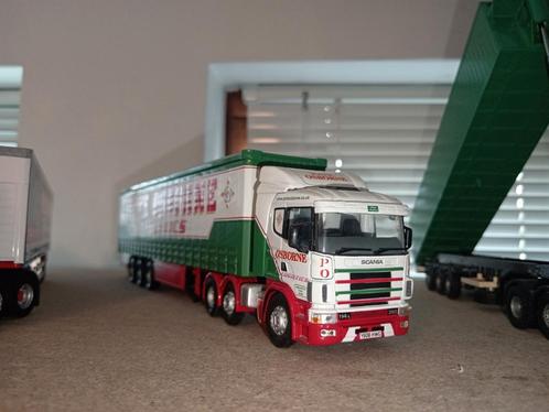 Scania 114 zeiloplegger Osborne Corgi, Hobby en Vrije tijd, Modelauto's | 1:50, Nieuw, Bus of Vrachtwagen, Corgi, Ophalen of Verzenden