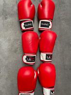 Bokshandschoenen - 8oz - rood - eenmalig gebruikt - boxing, Ophalen of Verzenden, Zo goed als nieuw, Bokshandschoenen