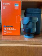 Sony FE 24-70mm f/4 ZA OSS - met tas en doos, Ophalen of Verzenden, Gebruikt, Standaardlens, Zoom